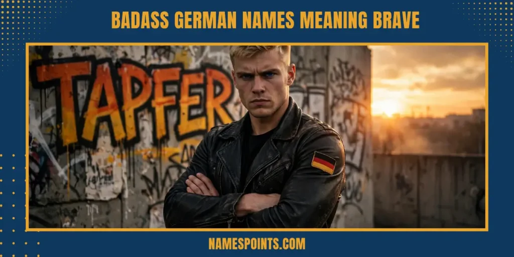 Badass German Names Meaning Brave