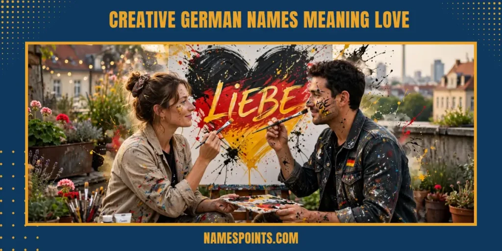 Creative German Names Meaning Love