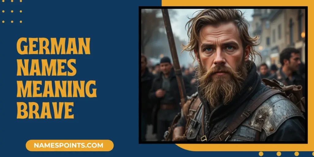 German Names Meaning Brave