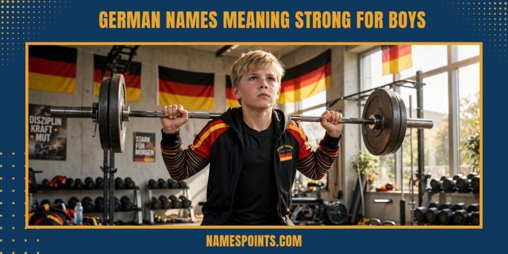 German Names Meaning Strong For Boys