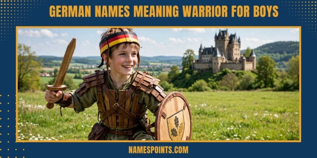 German Names Meaning Warrior For Boys