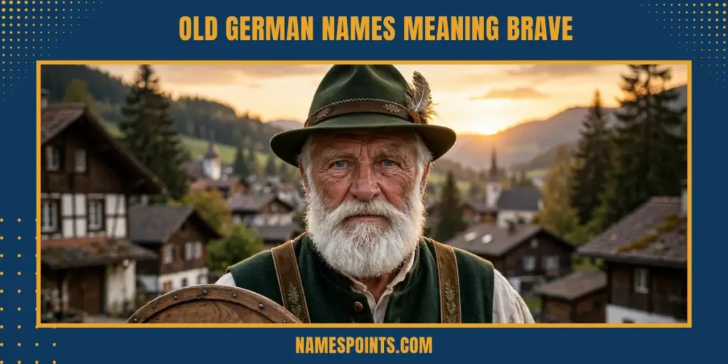 Old German Names Meaning Brave