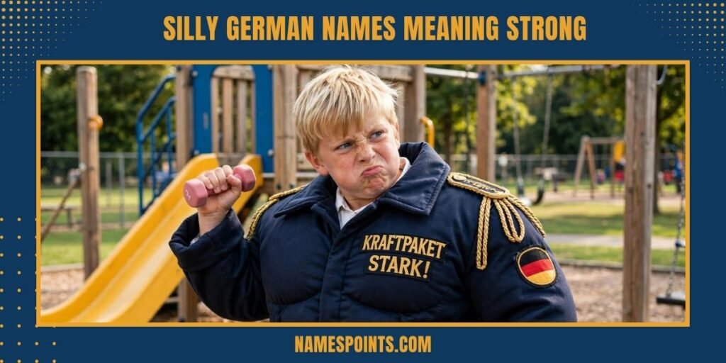 Silly German Names Meaning Strong