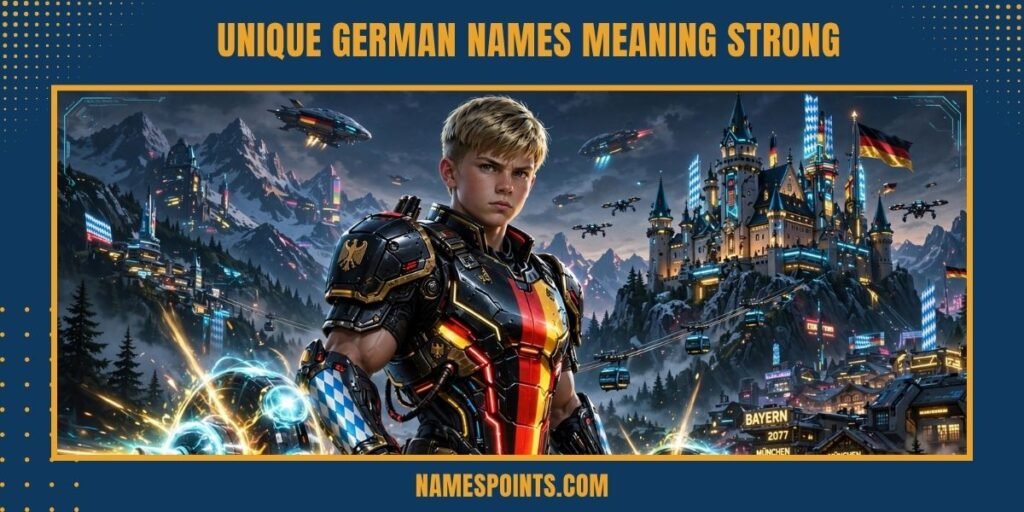 Unique German Names Meaning Strong